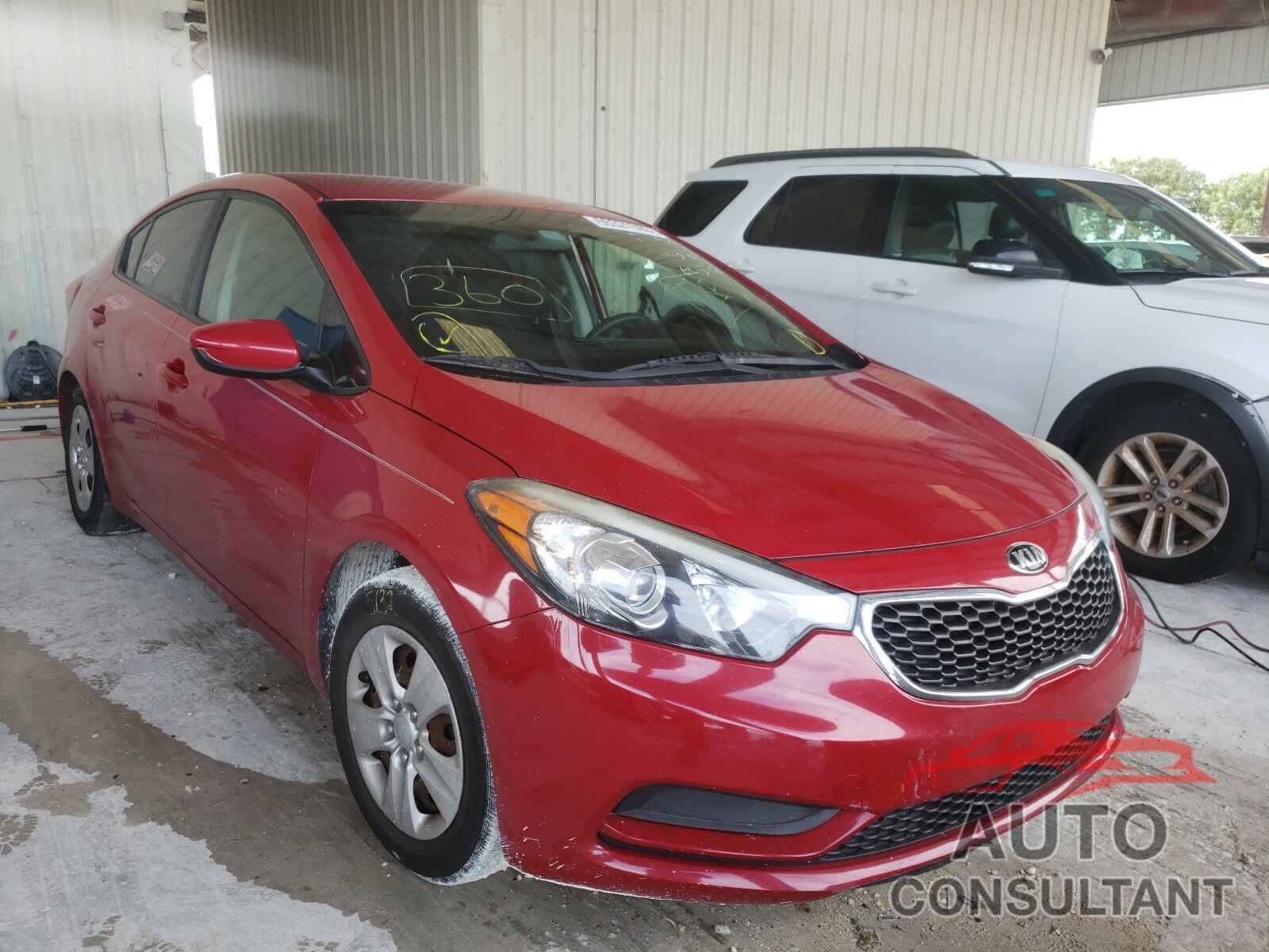 KIA FORTE 2016 - KNAFK4A6XG5601540