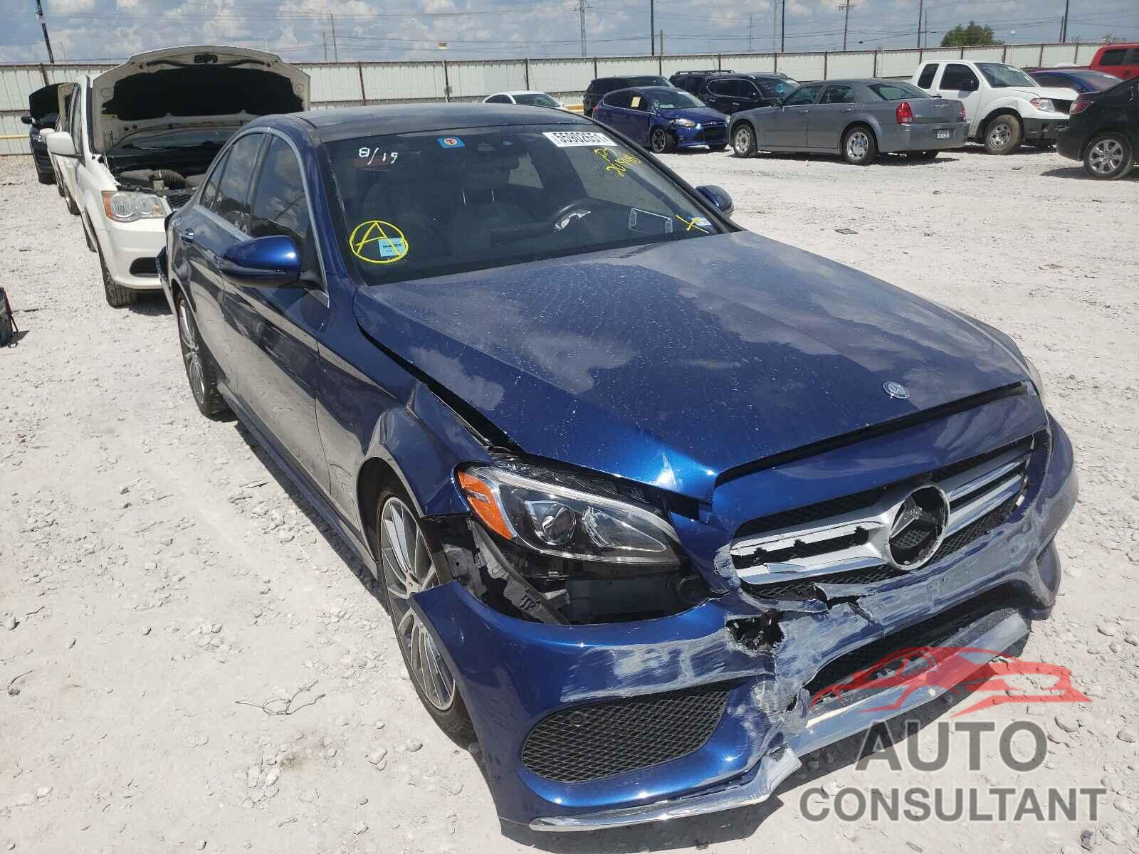 MERCEDES-BENZ C-CLASS 2017 - 55SWF4JB2HU201748