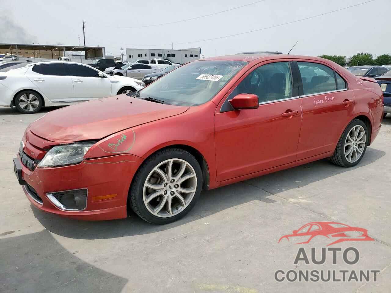FORD FUSION 2010 - 3FAHP0HAXAR416382