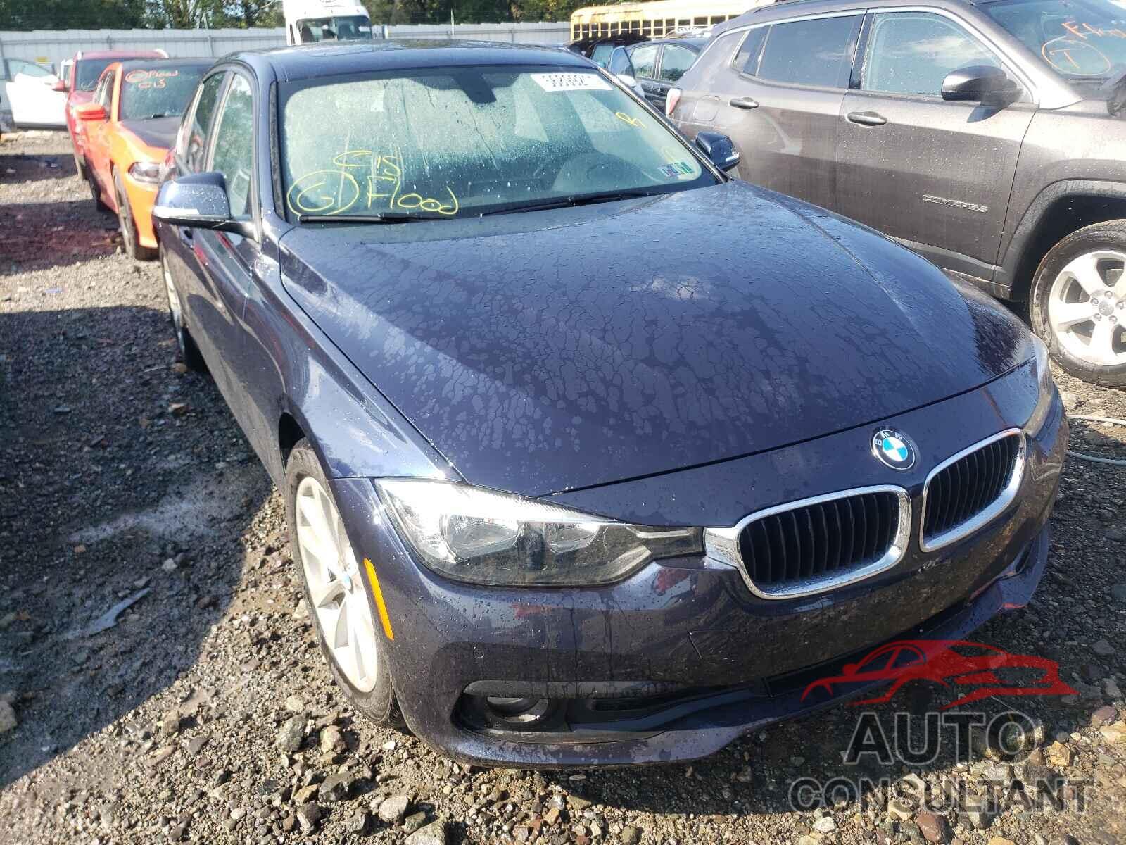BMW 3 SERIES 2017 - WBA8E5G34HNU44138
