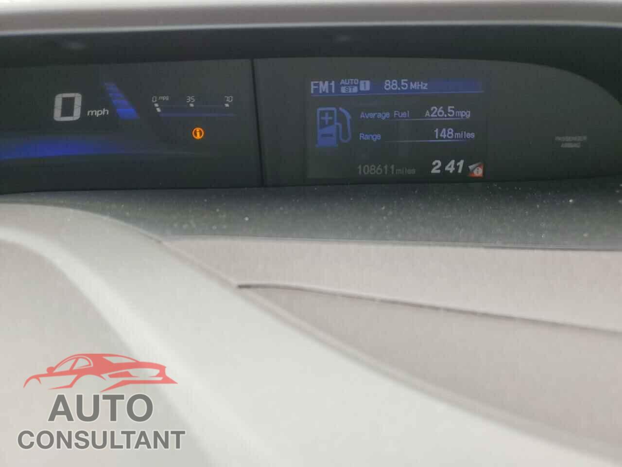 HONDA CIVIC 2012 - 19XFB2F51CE337145