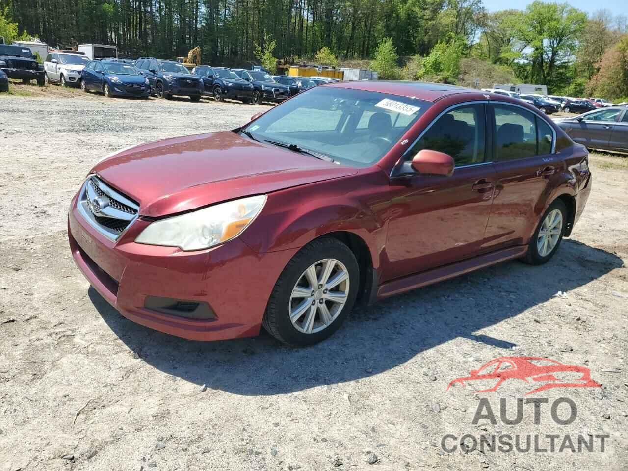 SUBARU LEGACY 2010 - 4S3BMBE61A3232953
