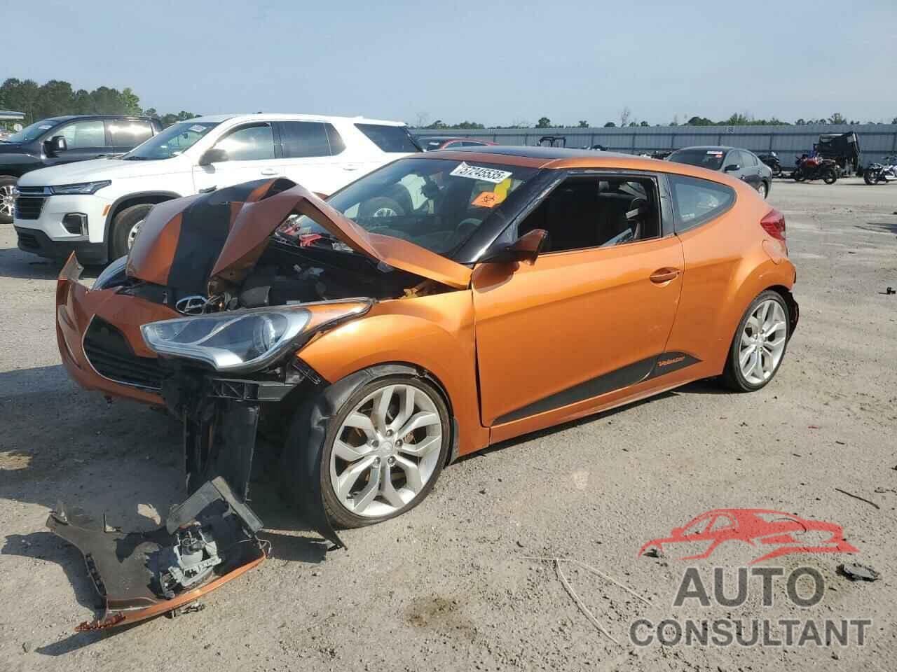 HYUNDAI VELOSTER 2012 - KMHTC6ADXCU028079