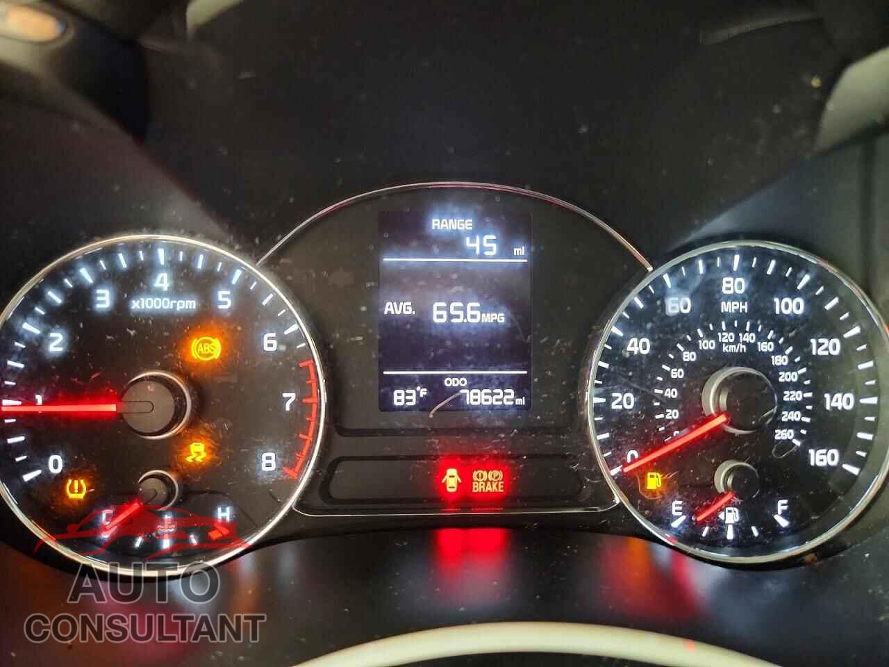 KIA FORTE 2017 - 3KPFK4A73HE118070