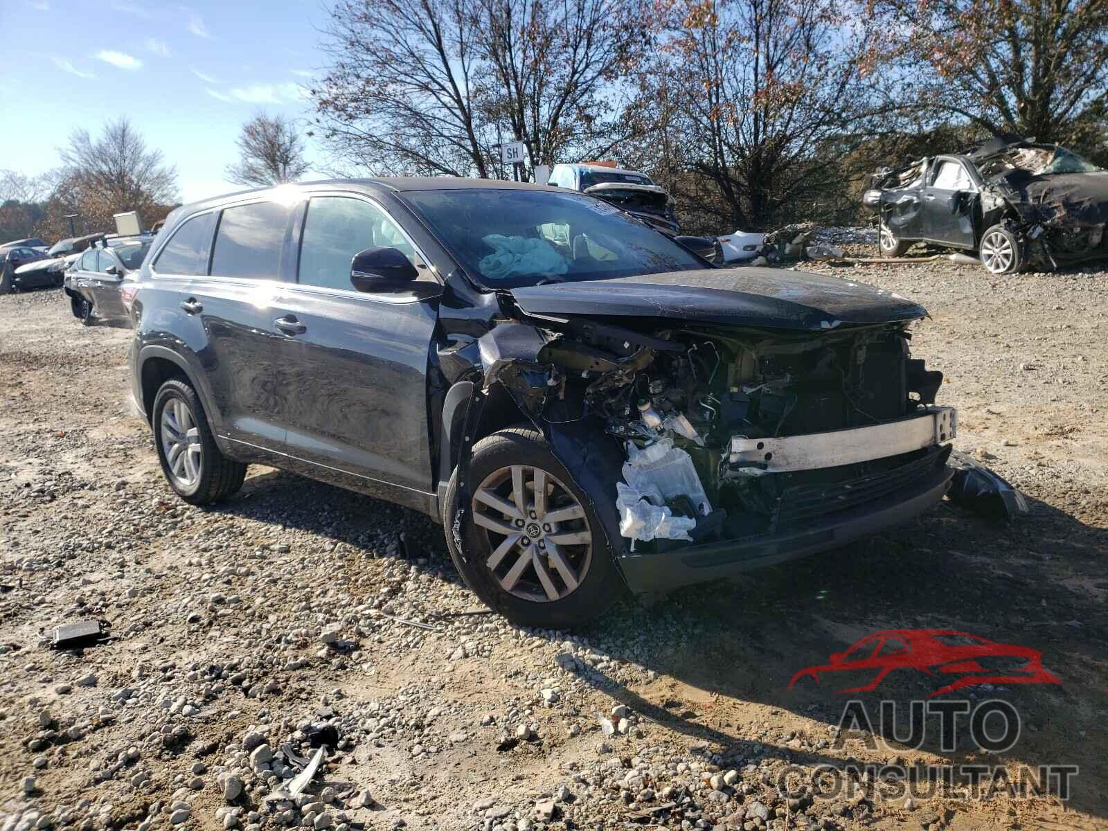 TOYOTA HIGHLANDER 2016 - 5TDZARFHXGS020656