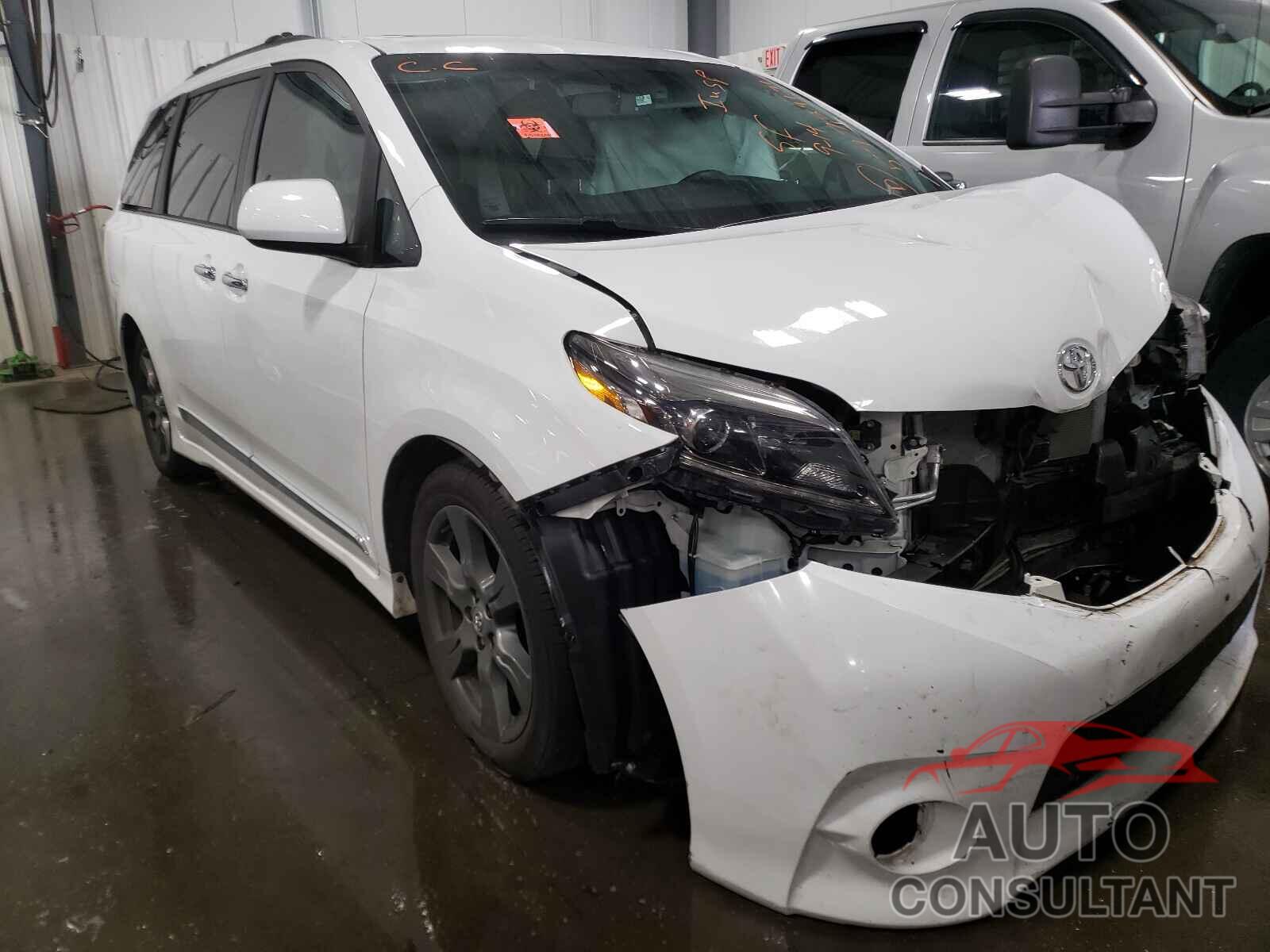 TOYOTA SIENNA 2017 - 5TDXZ3DC6HS838987