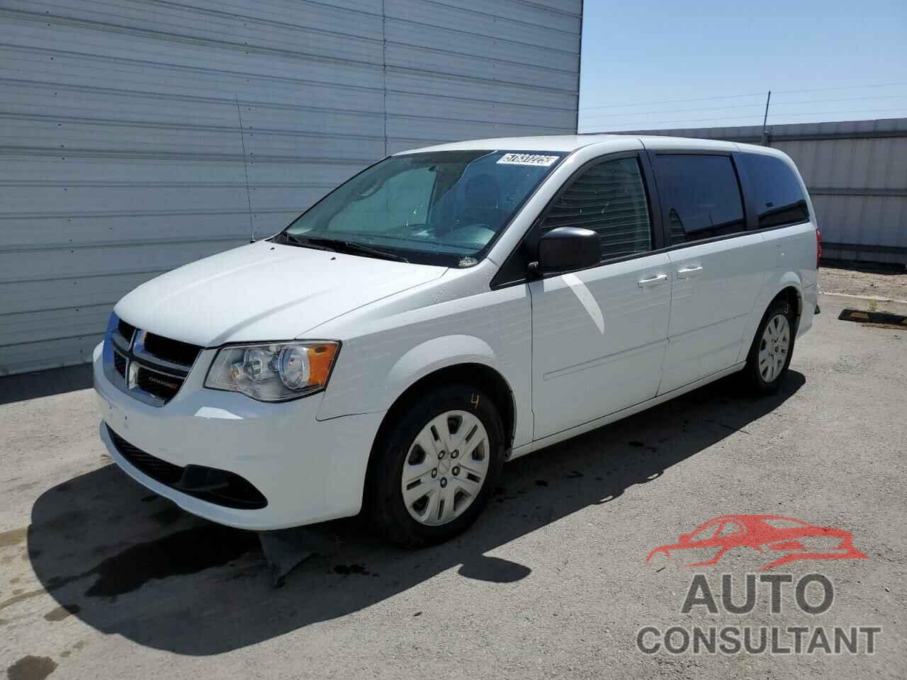 DODGE CARAVAN 2017 - 2C4RDGBG5HR864347