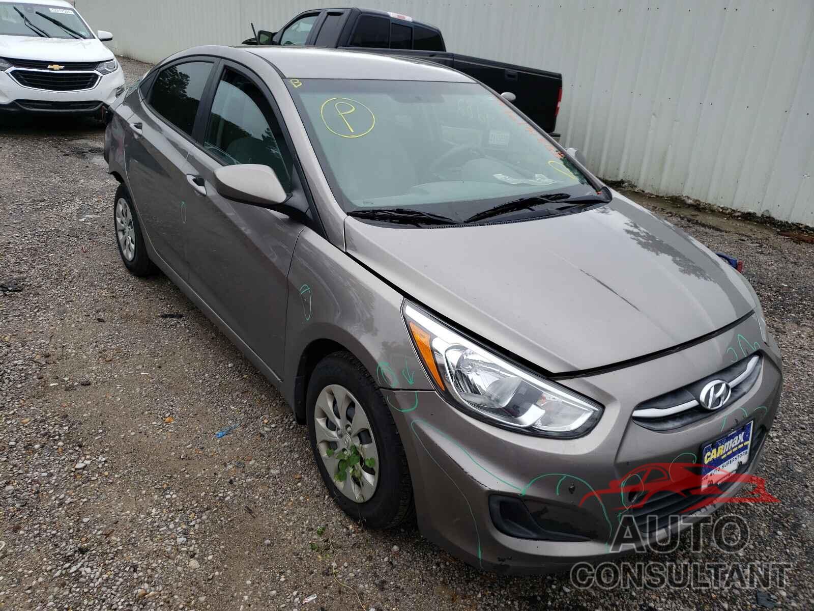HYUNDAI ACCENT 2017 - KMHCT4AE4HU361382