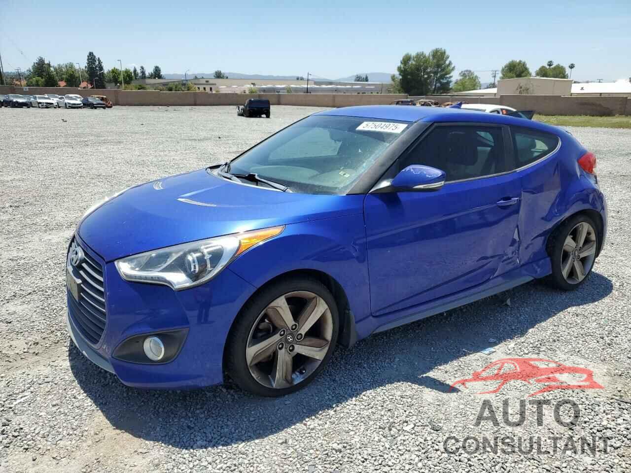 HYUNDAI VELOSTER 2013 - KMHTC6AE5DU154327