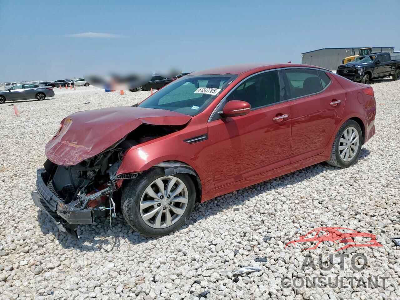 KIA OPTIMA 2015 - 5XXGN4A72FG453305