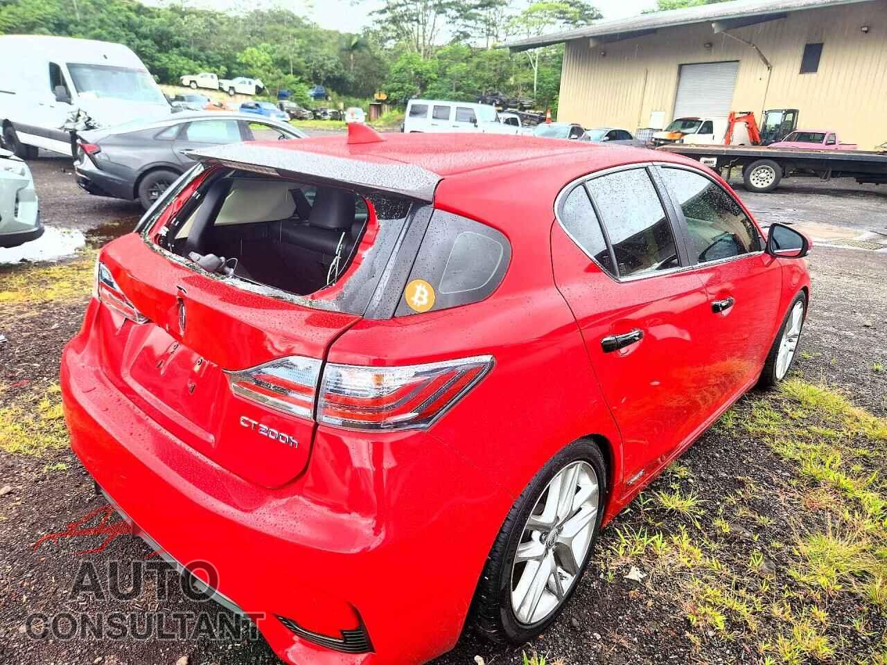 LEXUS CT 200 2014 - JTHKD5BH2E2175714
