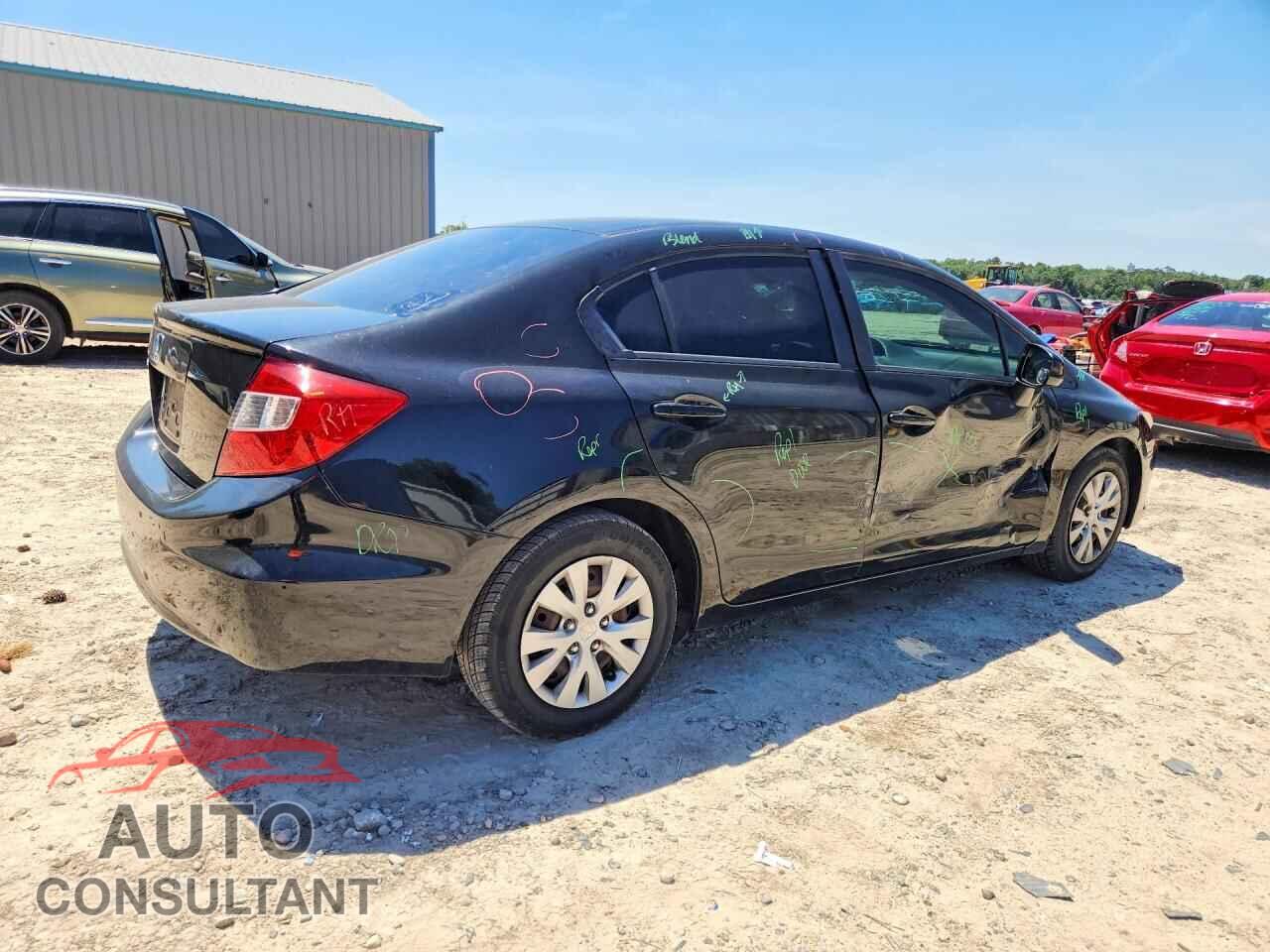 HONDA CIVIC 2012 - 19XFB2F56CE005704