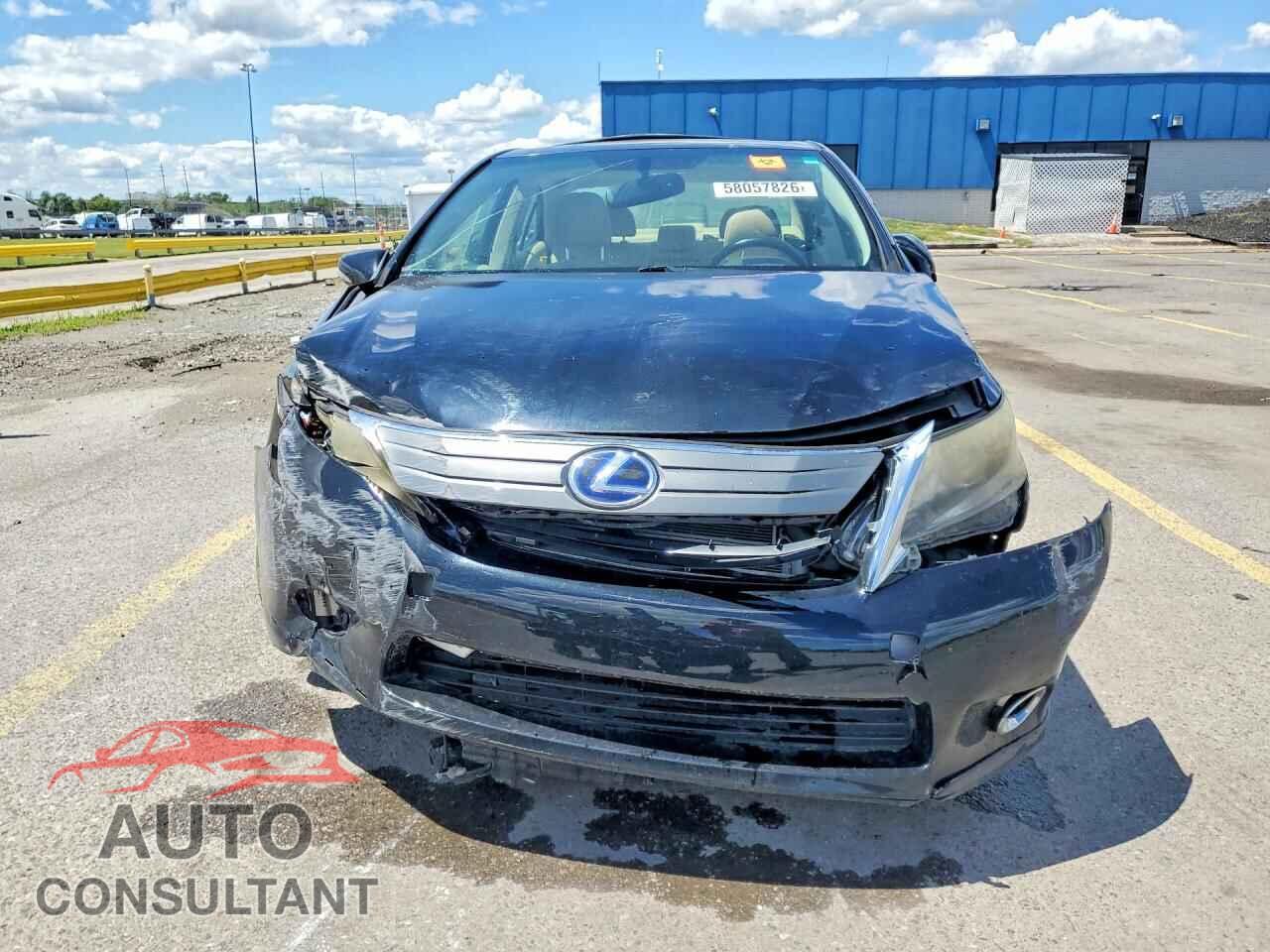 LEXUS HS 2012 - JTHBB1BA9C2049218