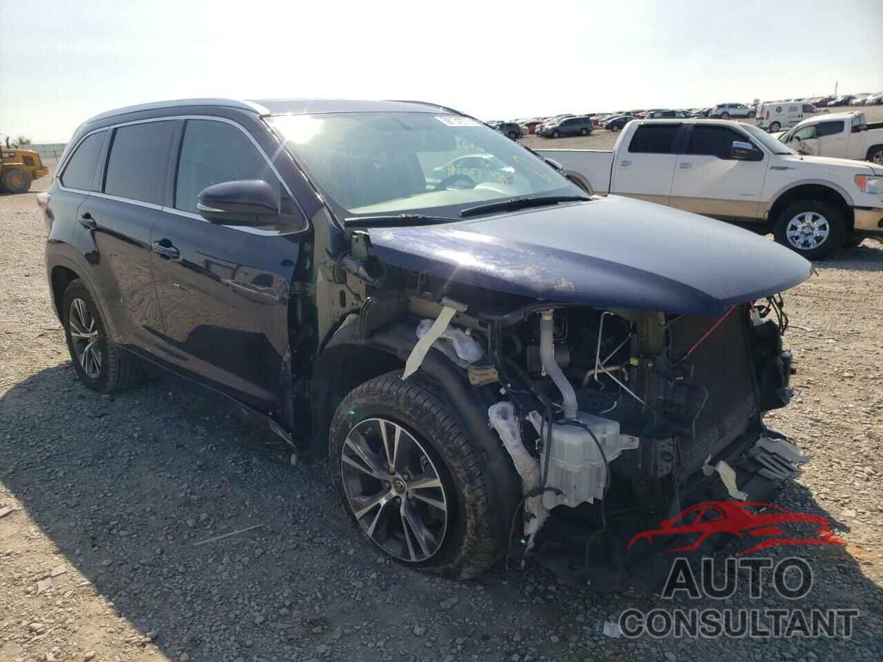 TOYOTA HIGHLANDER 2016 - 5TDKKRFH0GS130047