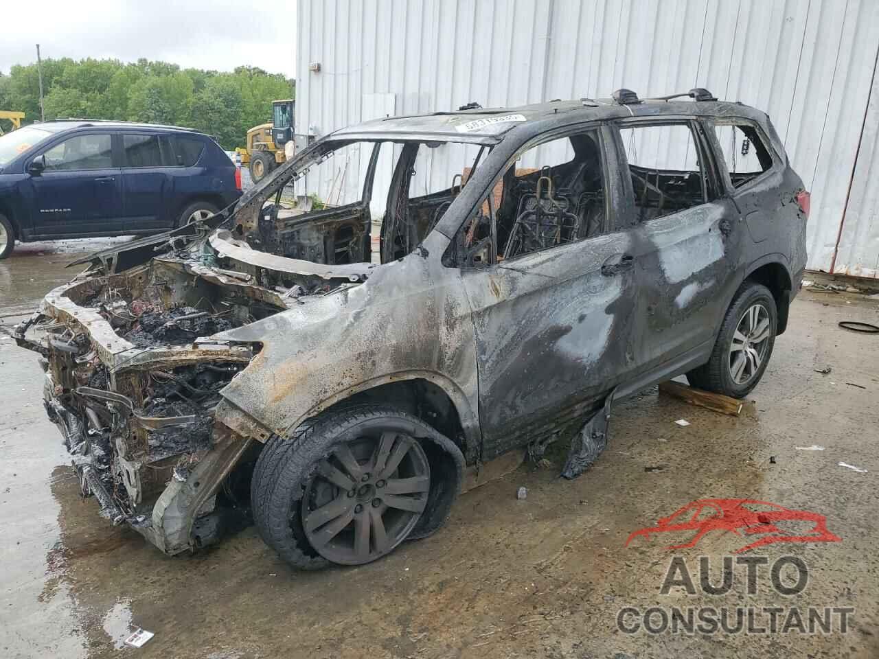 HONDA PILOT 2017 - 5FNYF6H52HB038864