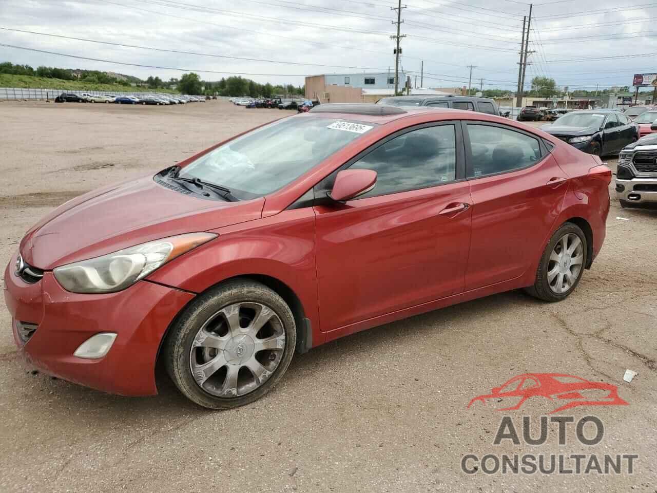 HYUNDAI ELANTRA 2013 - KMHDH4AE8DU694443