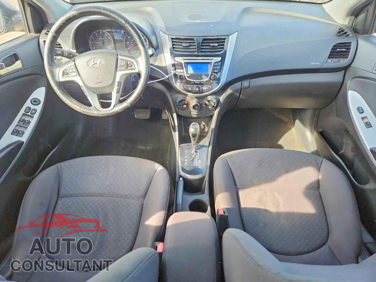 HYUNDAI ACCENT 2012 - KMHCU5AE4CU053687