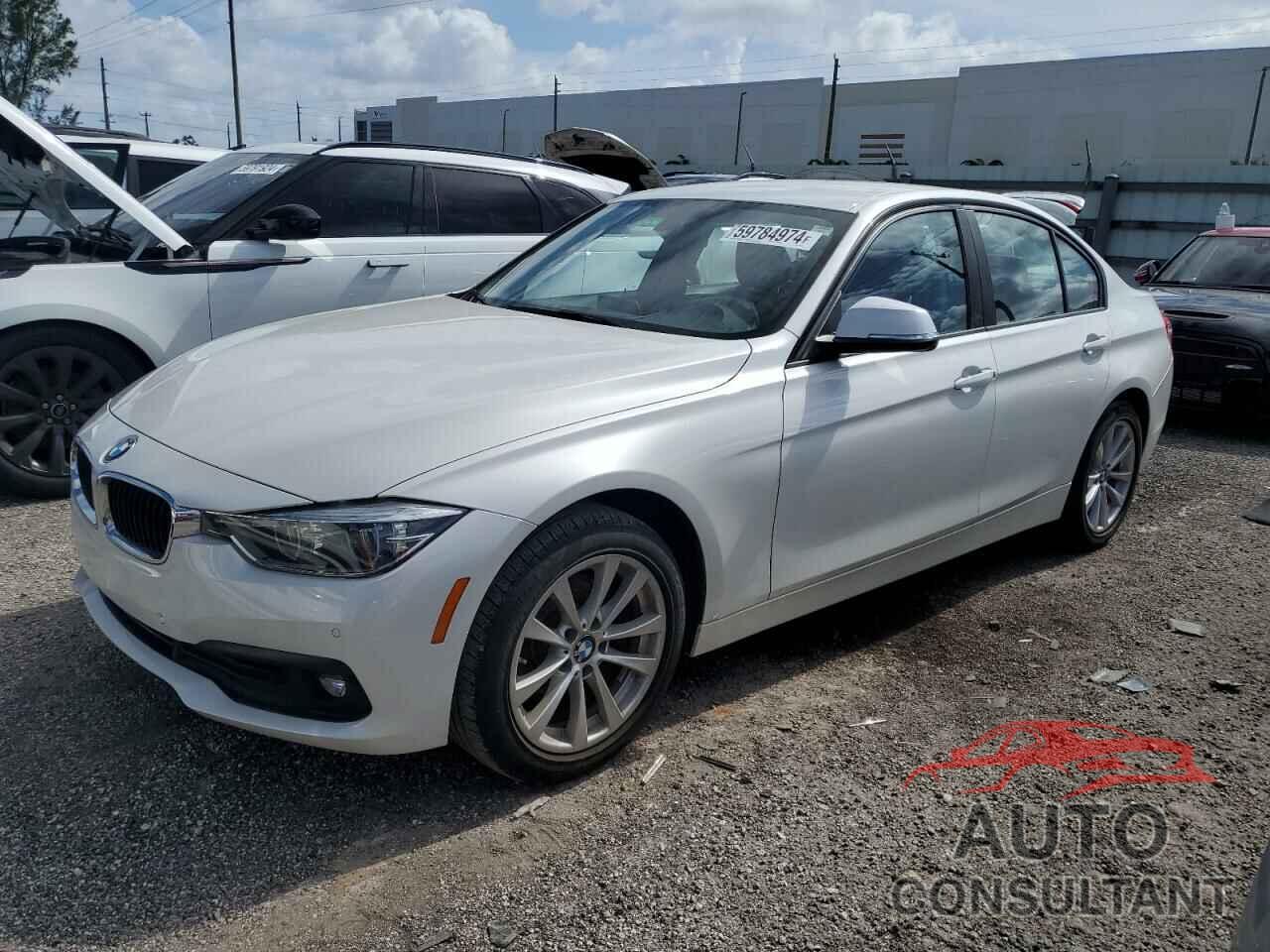 BMW 3 SERIES 2018 - WBA8A9C56JAH14447