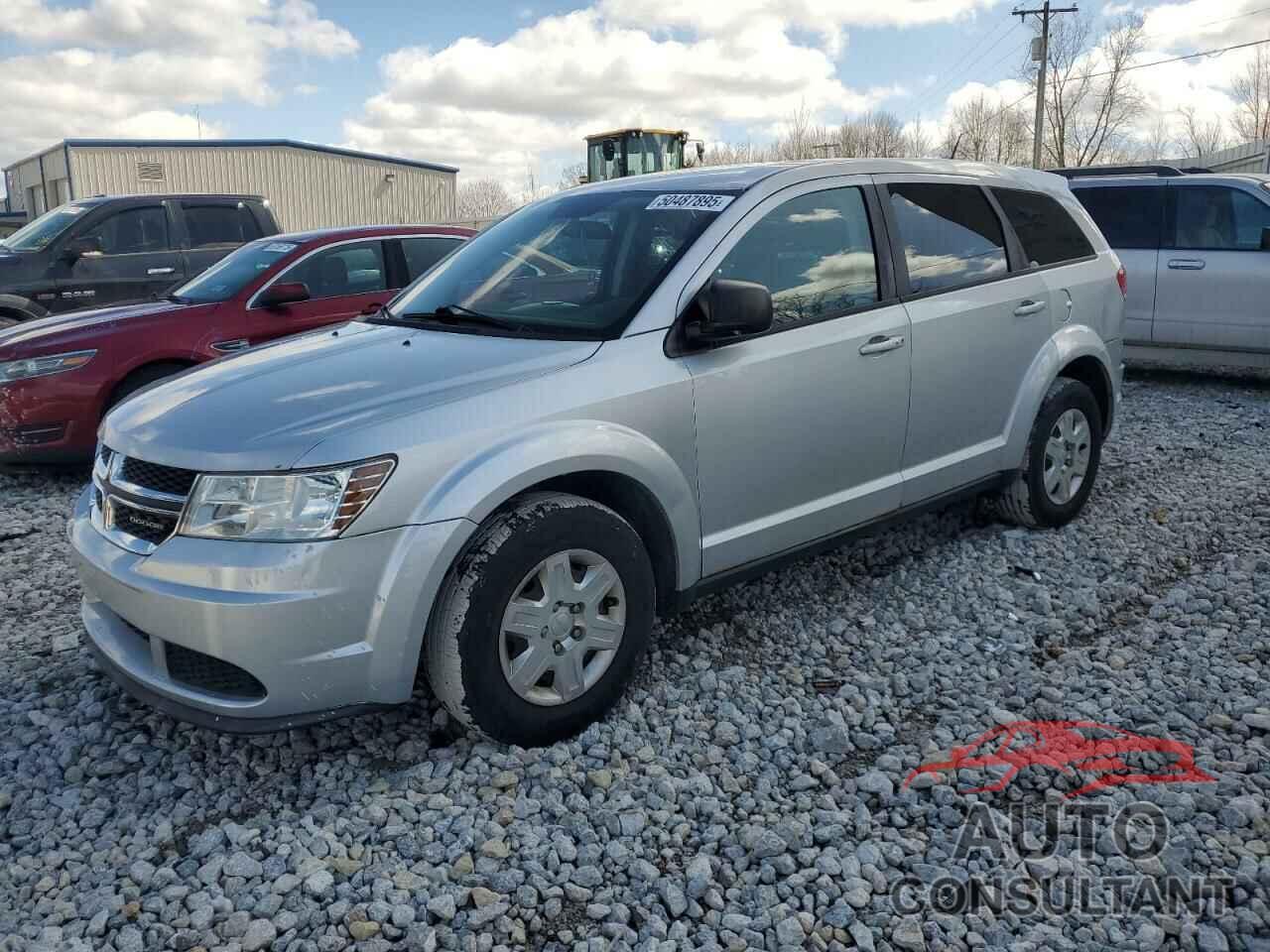 DODGE JOURNEY 2012 - 3C4PDCABXCT134025