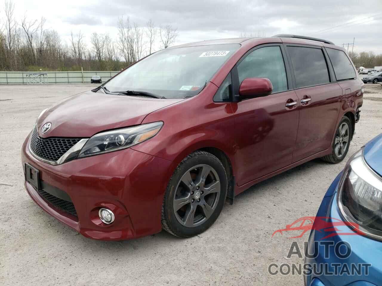 TOYOTA SIENNA 2017 - 5TDXZ3DC6HS865123