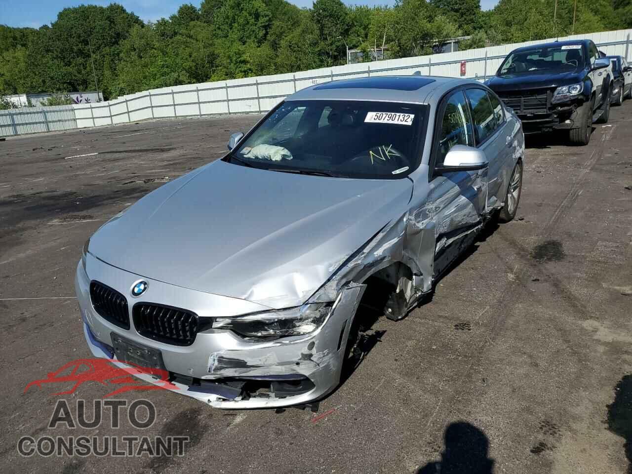 BMW 3 SERIES 2016 - WBA8E3G5XGNU04358