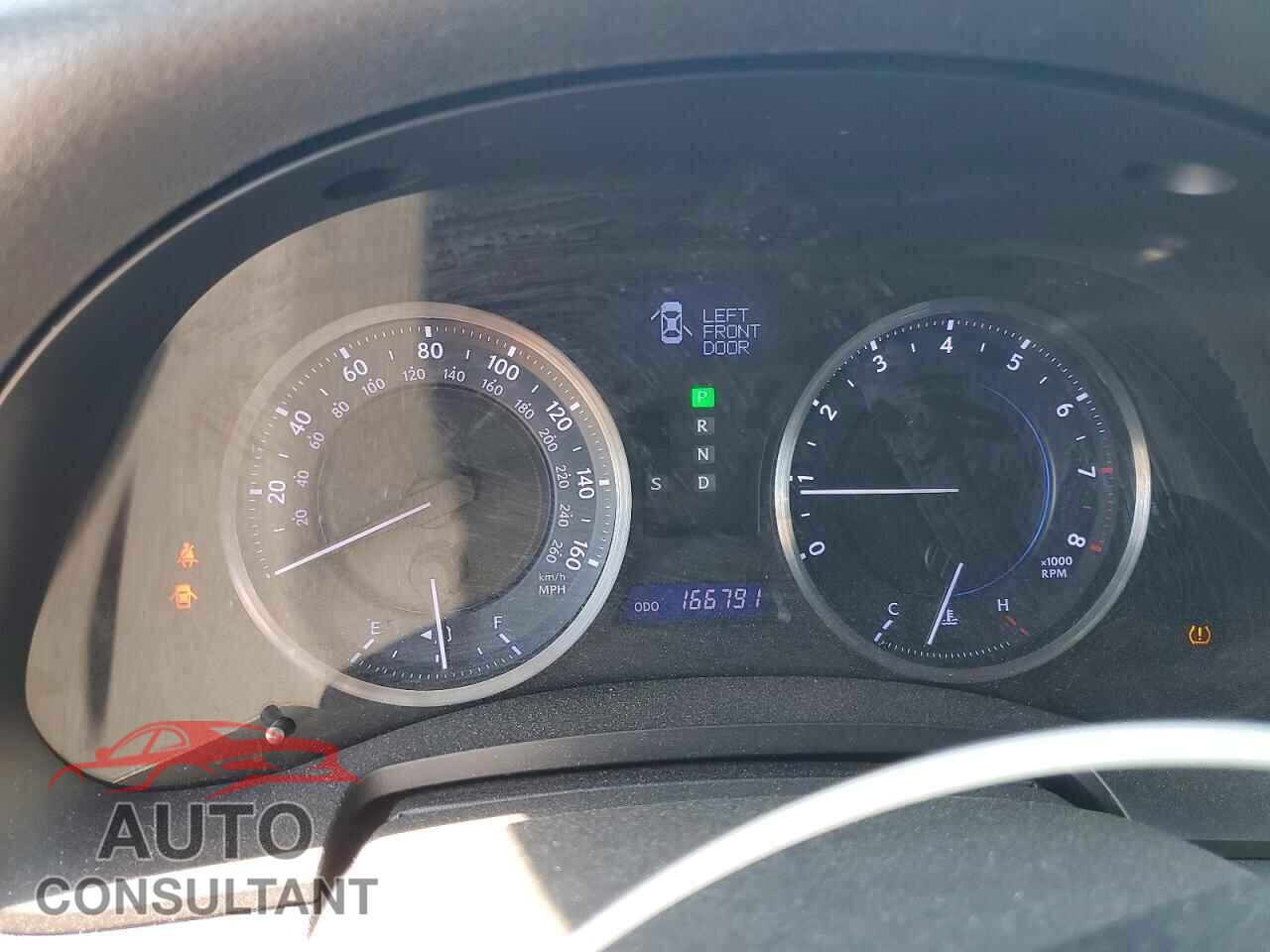 LEXUS IS 2011 - JTHBF5C21B5143349