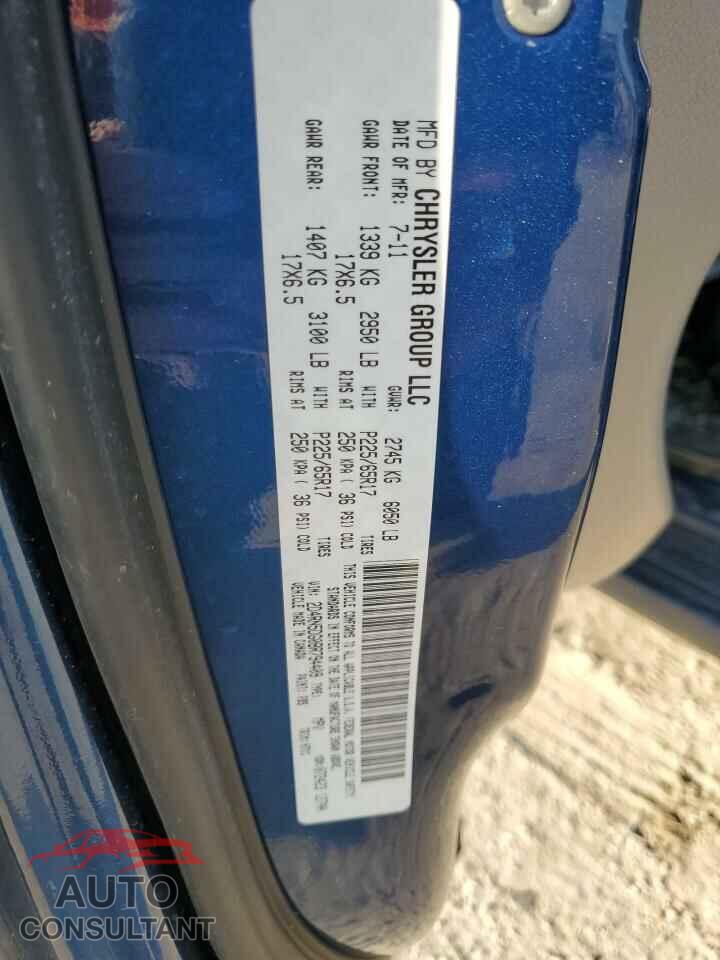 DODGE CARAVAN 2011 - 2D4RN5DG0BR794409