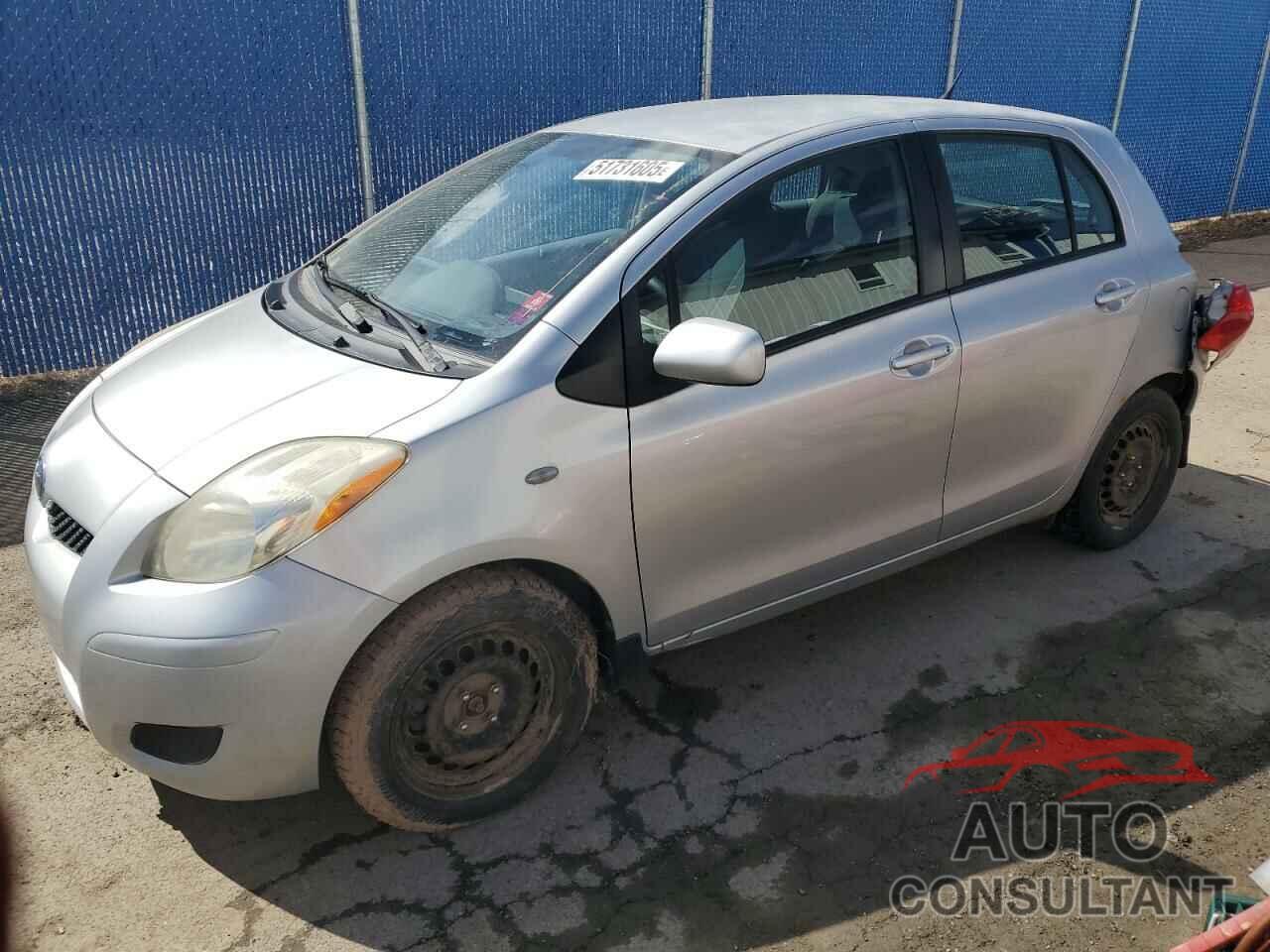 TOYOTA YARIS 2010 - JTDKT4K3XA5309123
