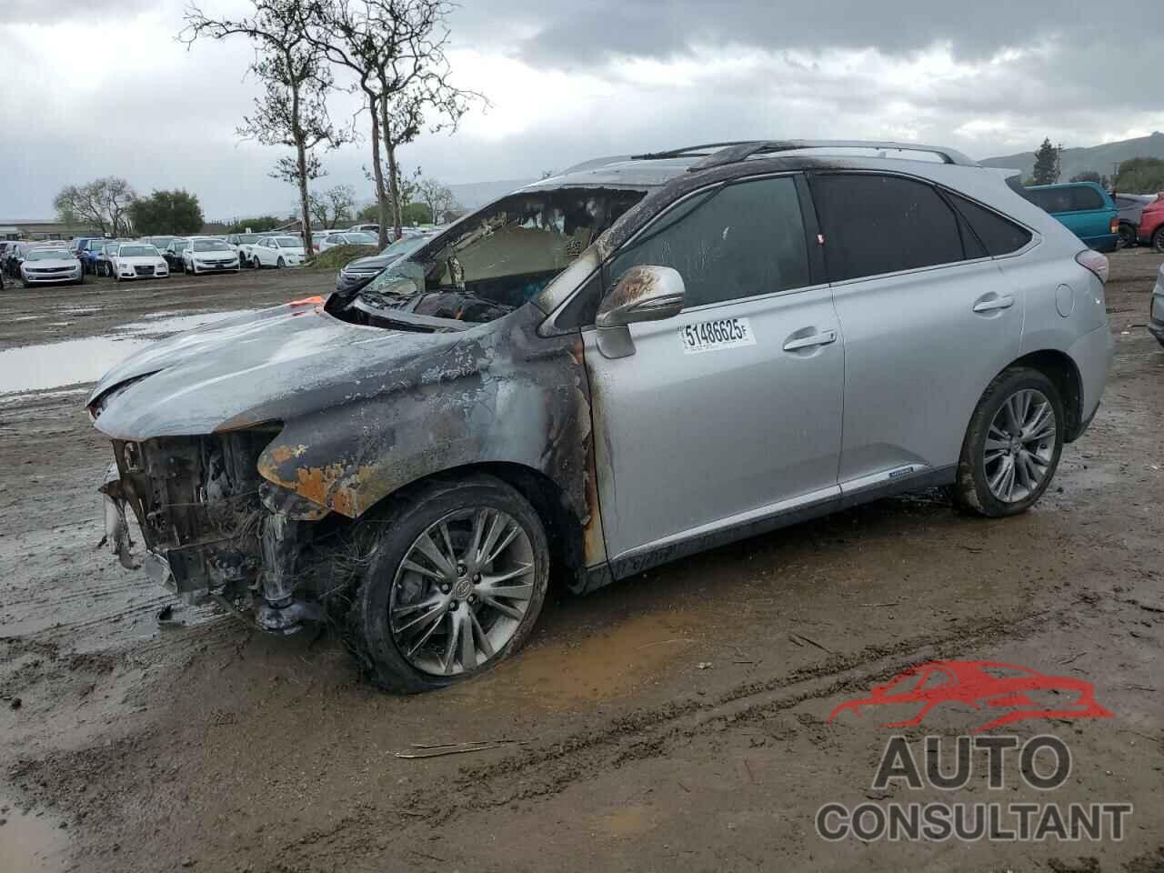 LEXUS RX450 2013 - JTJBC1BA1D2437086