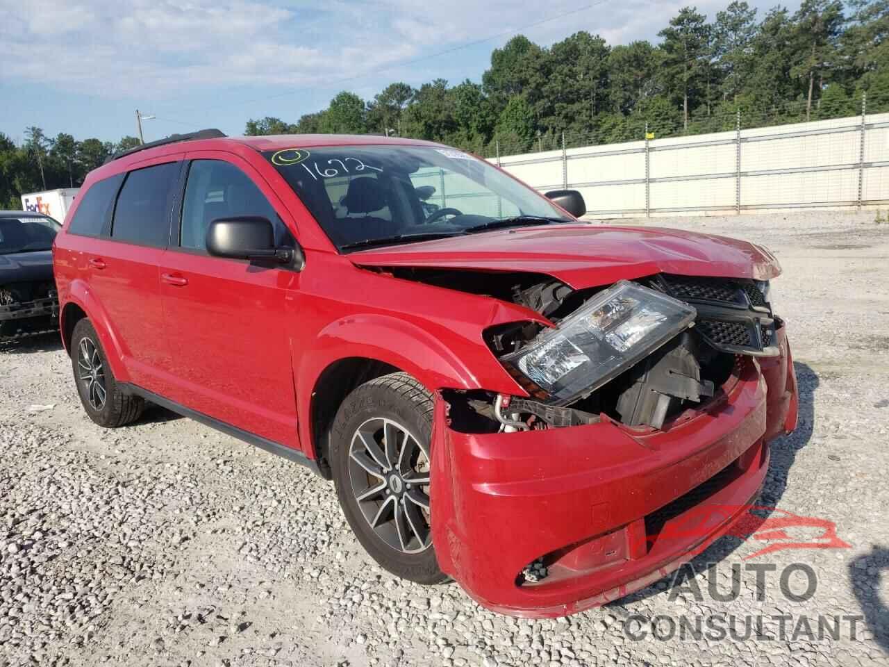DODGE JOURNEY 2018 - 3C4PDCABXJT381672