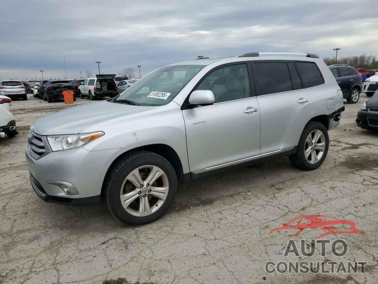 TOYOTA HIGHLANDER 2012 - 5TDYK3EH9CS056517
