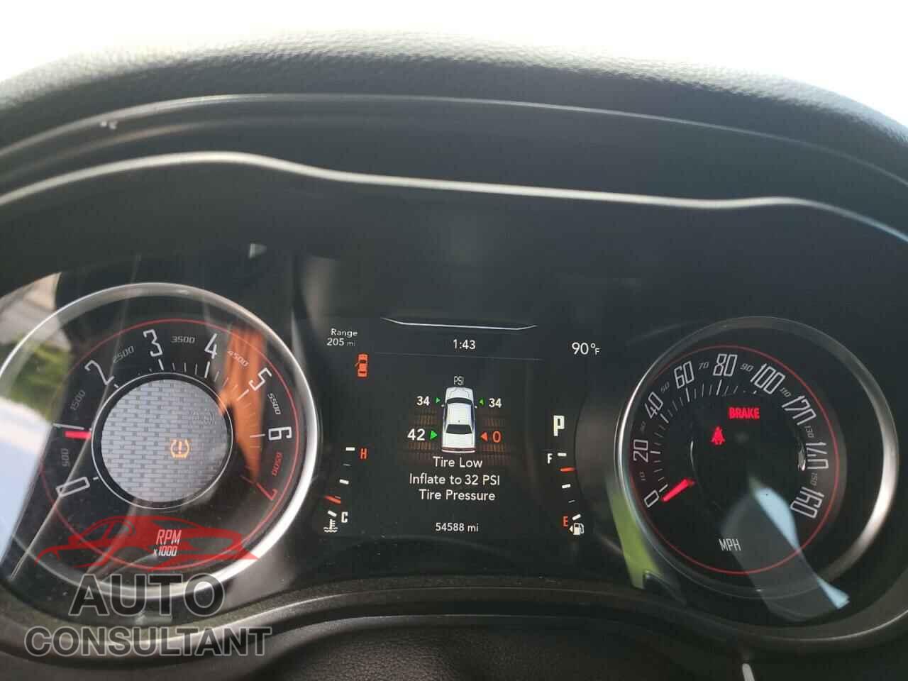 DODGE CHALLENGER 2019 - 2C3CDZJG3KH571096