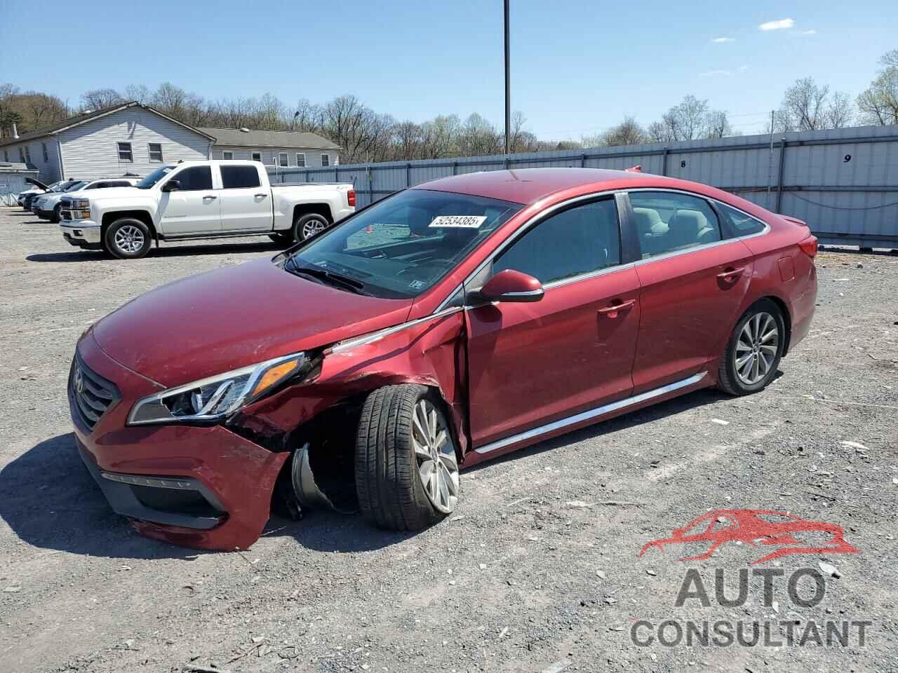 HYUNDAI SONATA 2016 - 5NPE34AF9GH261907