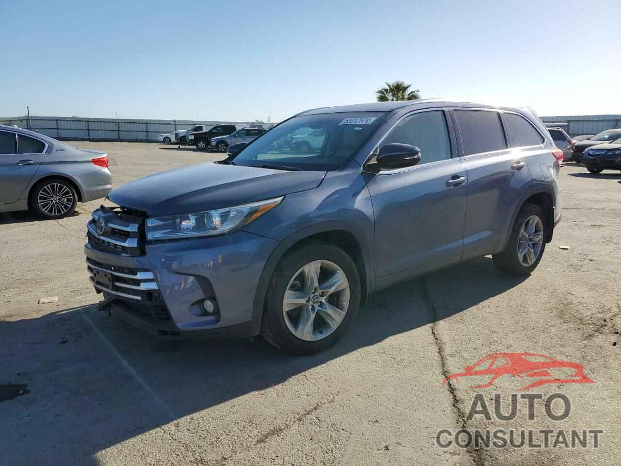 TOYOTA HIGHLANDER 2018 - 5TDDZRFH8JS803985