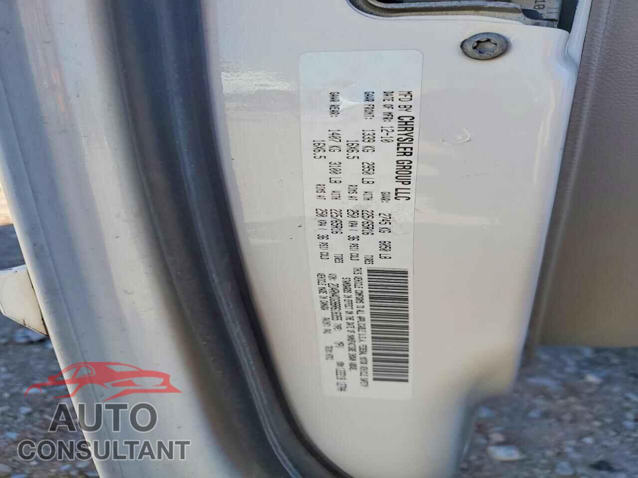 DODGE CARAVAN 2011 - 2D4RN4DG9BR618355