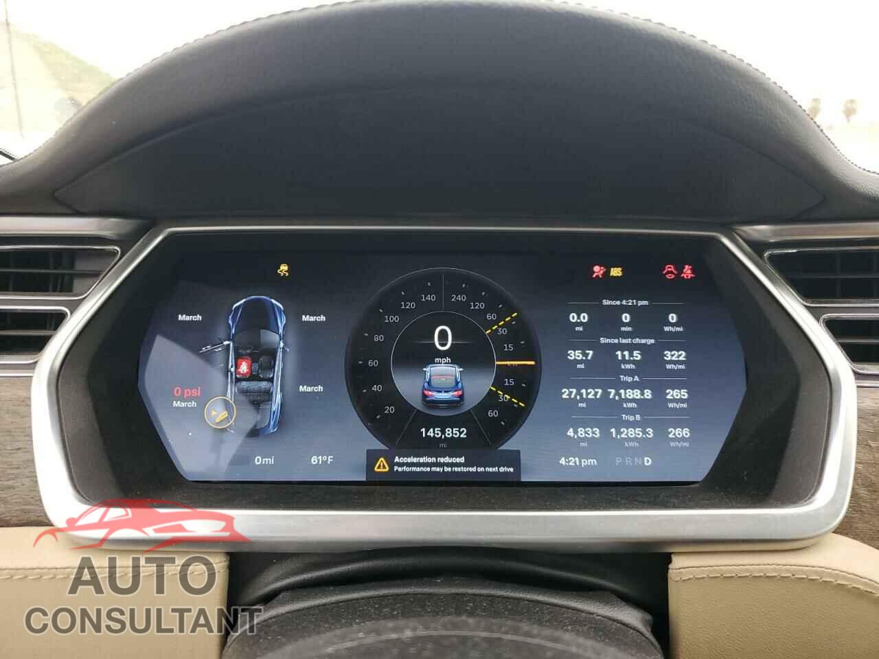 TESLA MODEL S 2013 - 5YJSA1CG1DFP04767