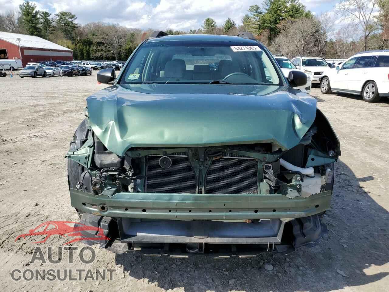 SUBARU OUTBACK 2013 - 4S4BRBAC4D3278807