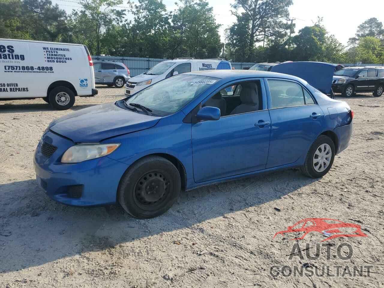 TOYOTA COROLLA 2009 - 2T1BU40E29C170427