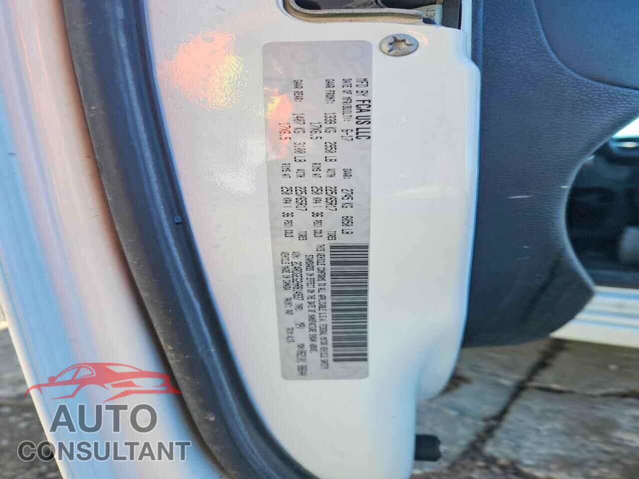 DODGE CARAVAN 2017 - 2C4RDGEG2HR814937