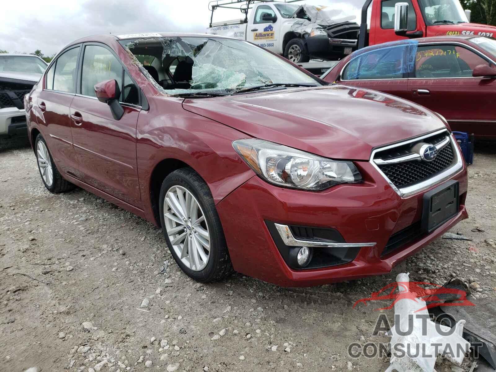 SUBARU IMPREZA 2016 - JF1GJAF60GH008954