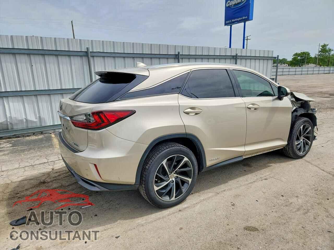 LEXUS RX450 2017 - 2T2BGMCA9HC019322