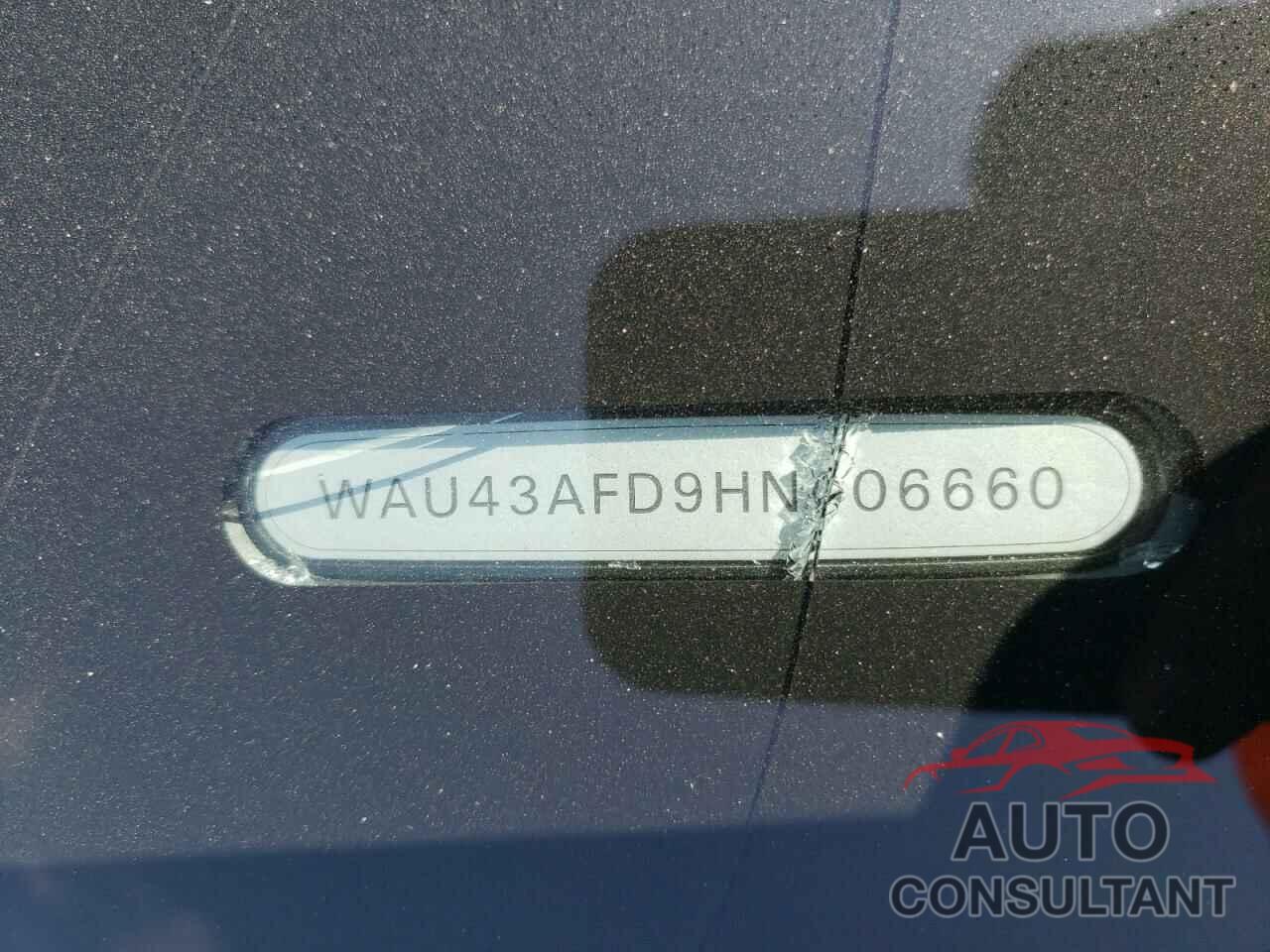 AUDI A8 2017 - WAU43AFD9HN006660