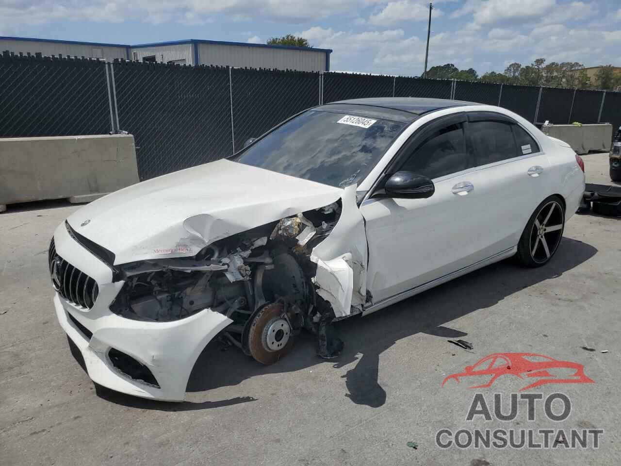 MERCEDES-BENZ C-CLASS 2018 - WDDWF4JB5JR344961