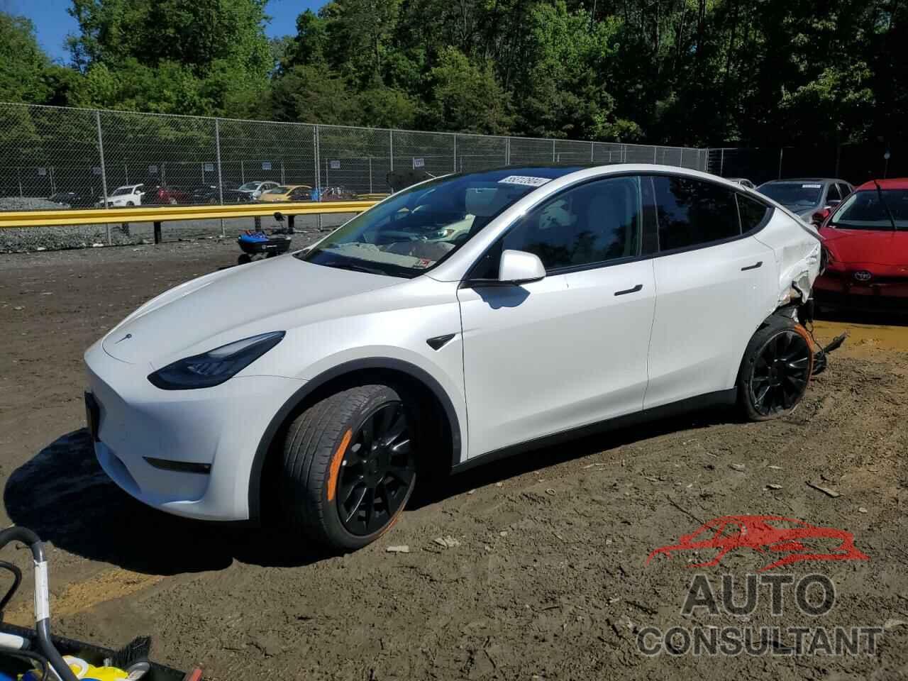 TESLA MODEL Y 2021 - 5YJYGAEEXMF196609