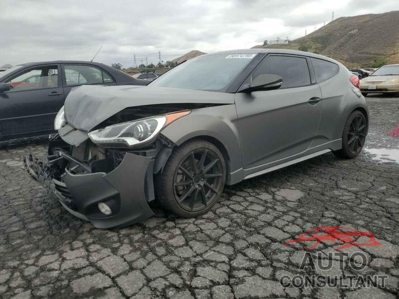 HYUNDAI VELOSTER 2015 - KMHTC6AE1FU237787