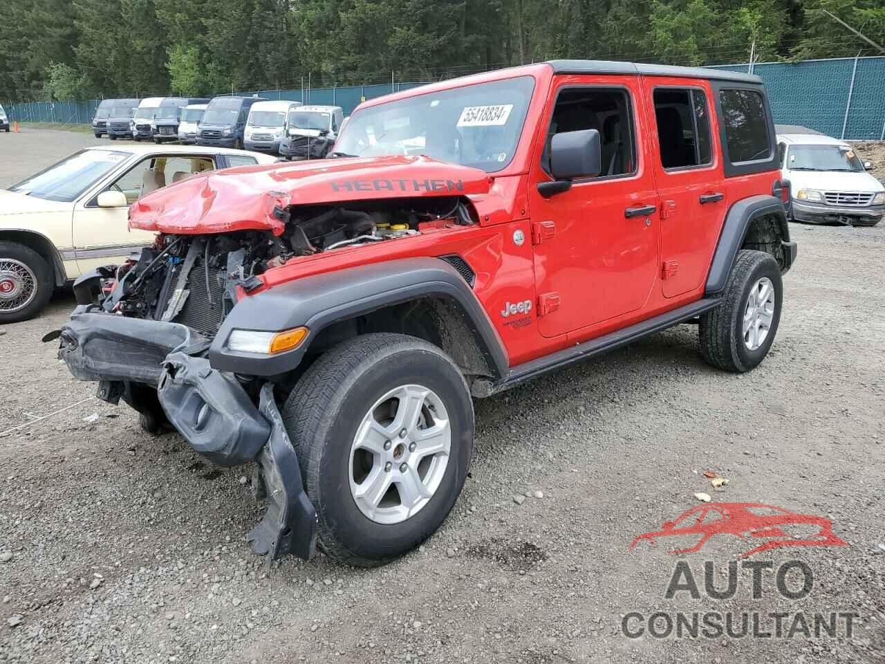 JEEP WRANGLER 2021 - 1C4HJXDM8MW547980