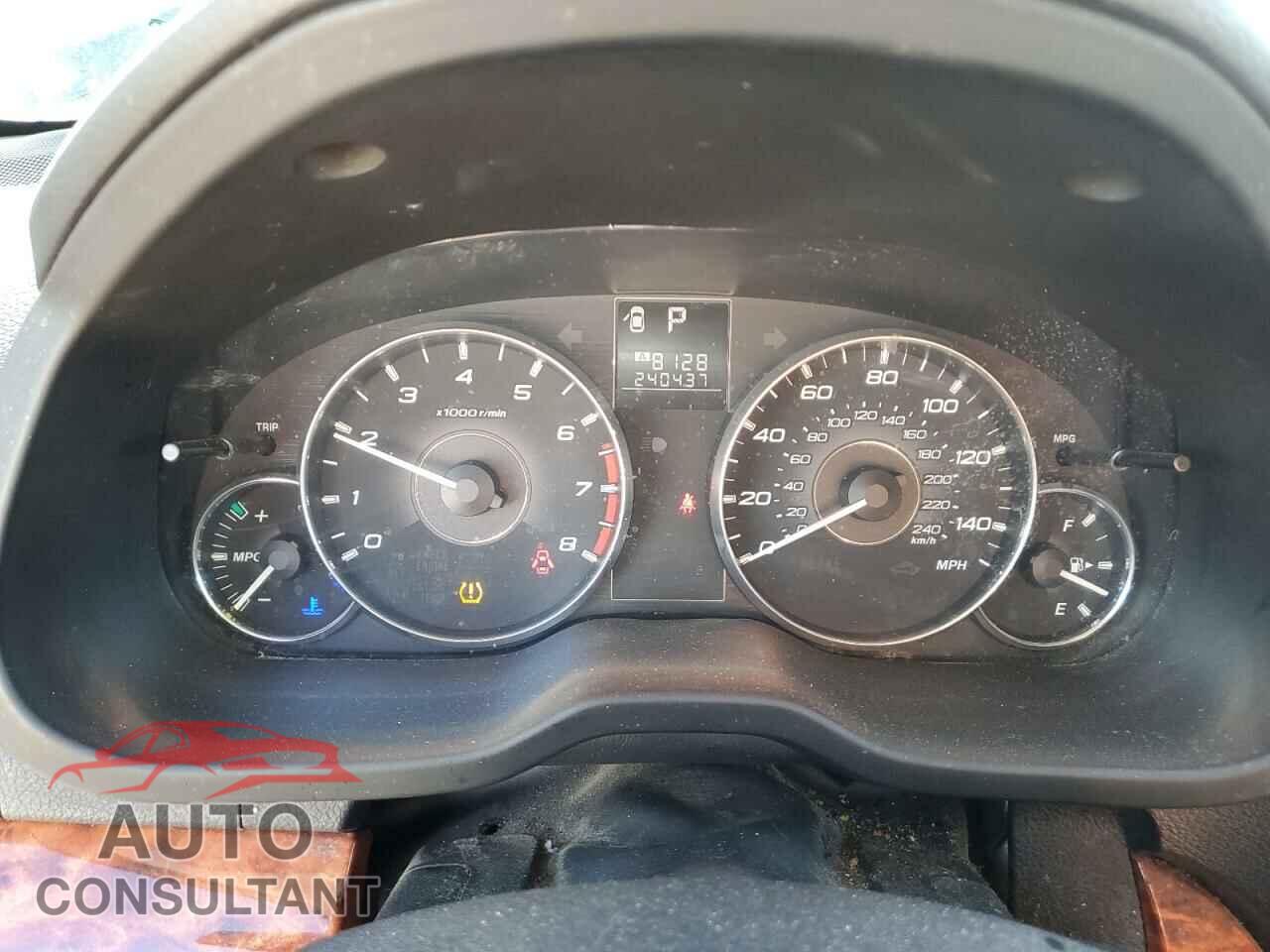 SUBARU OUTBACK 2011 - 4S4BRBJC2B3420780