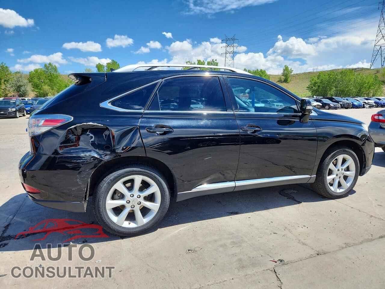 LEXUS RX350 2011 - 2T2BK1BA7BC116847