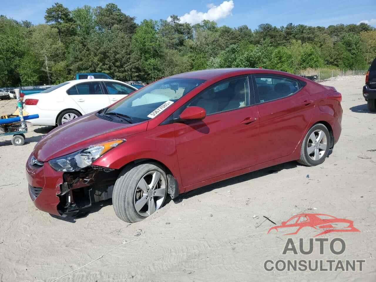 HYUNDAI ELANTRA 2013 - 5NPDH4AE4DH413754