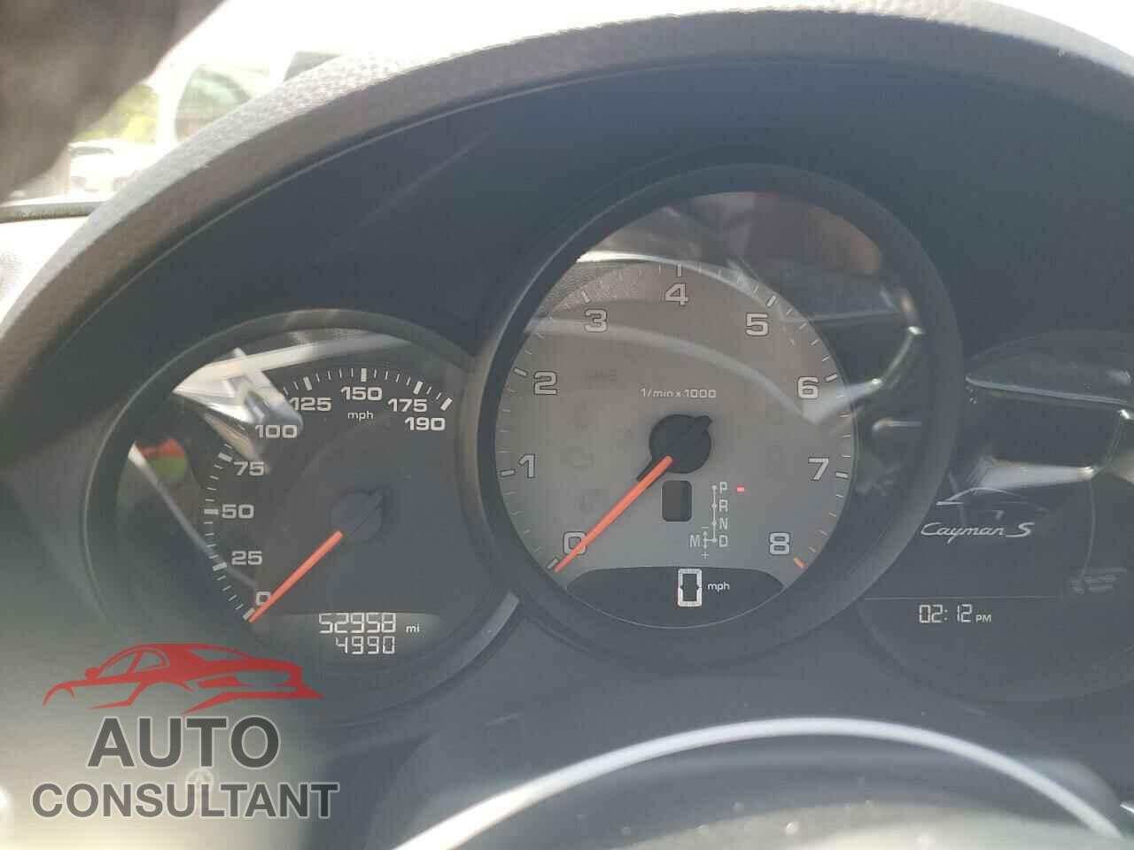 PORSCHE CAYMAN 2017 - WP0AB2A88HS285366